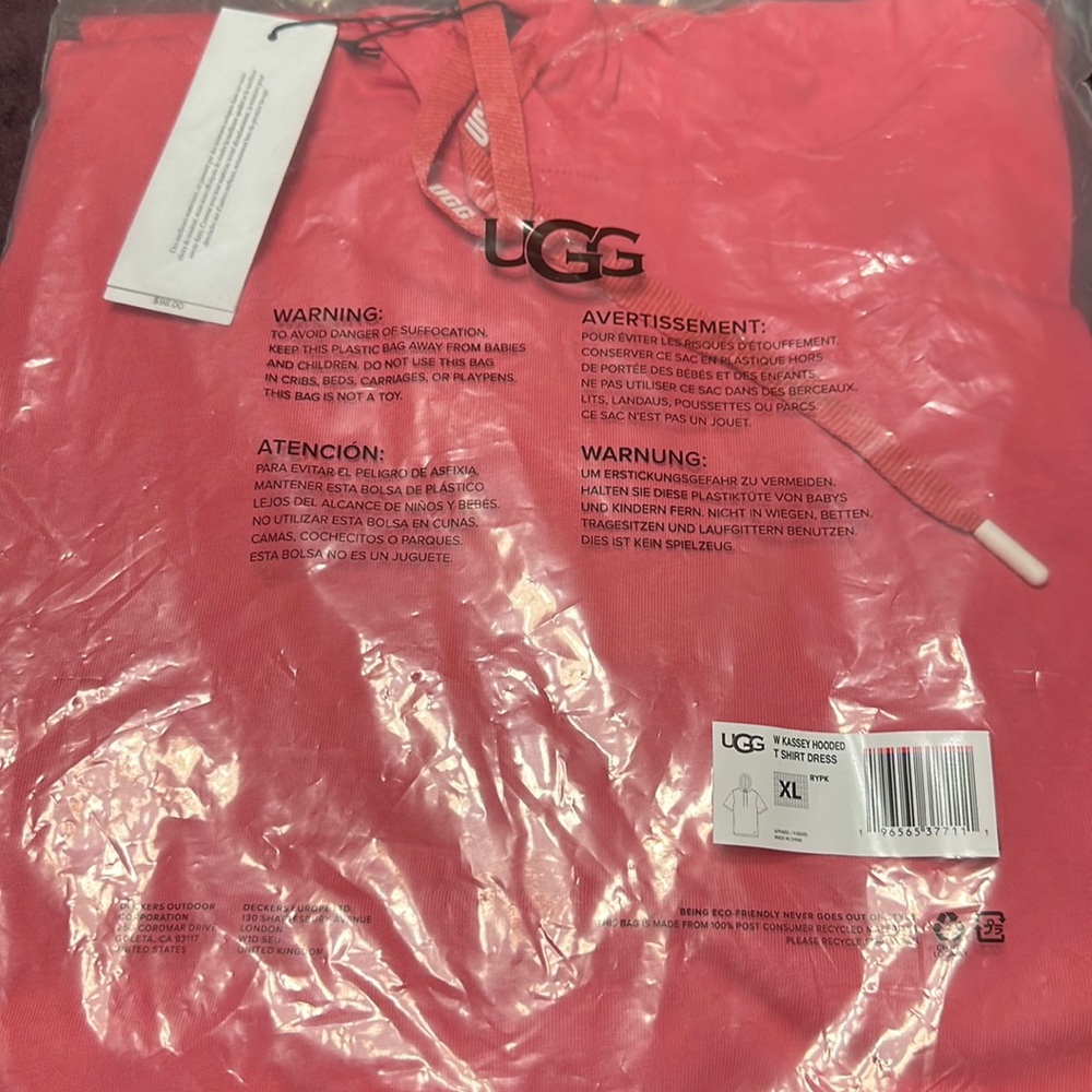 This beautiful Hooded UGG Dress is up for sale! Brand New!!!